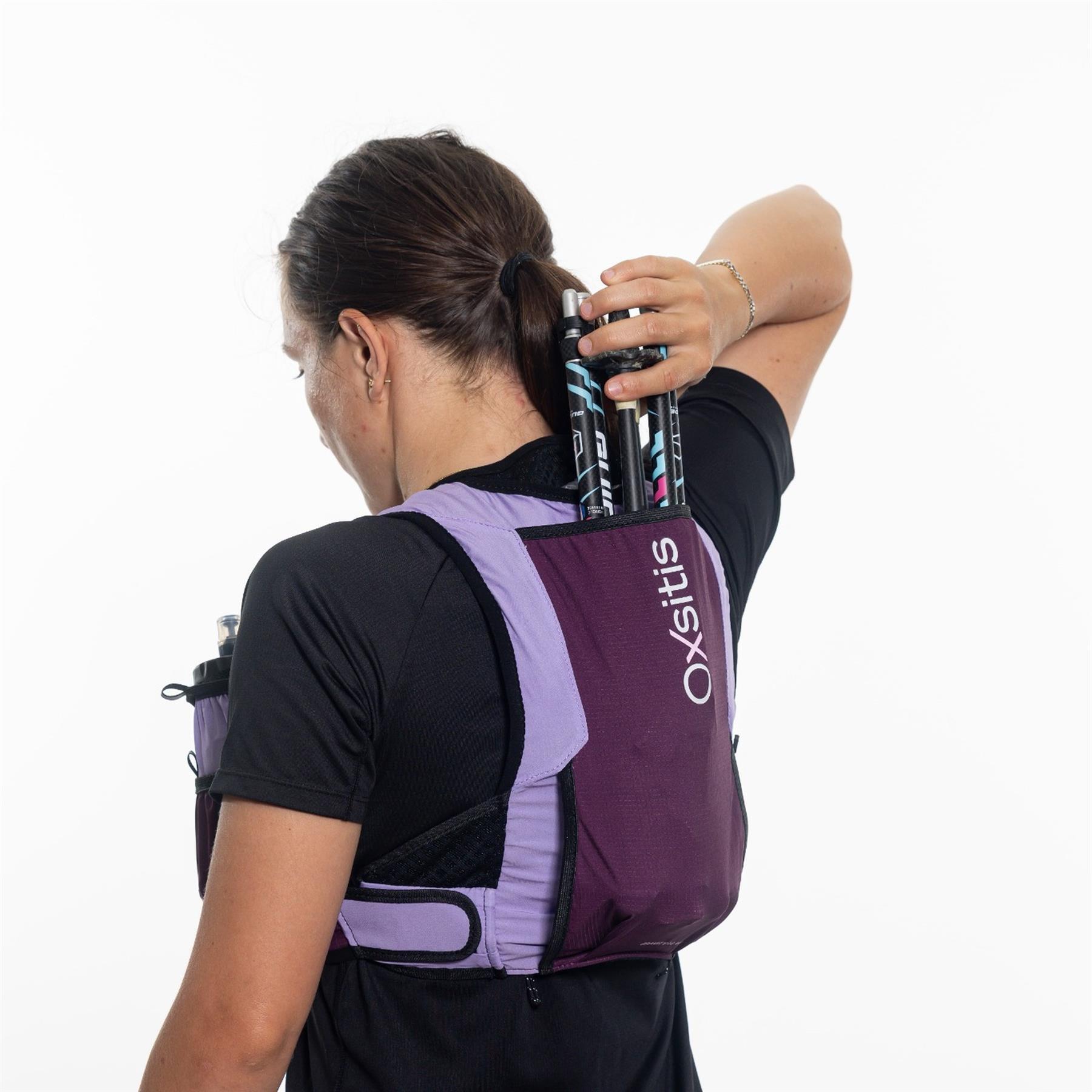 Sac de Trail Oxsitis Gravity 10 Lilas Violet Femme 6/7