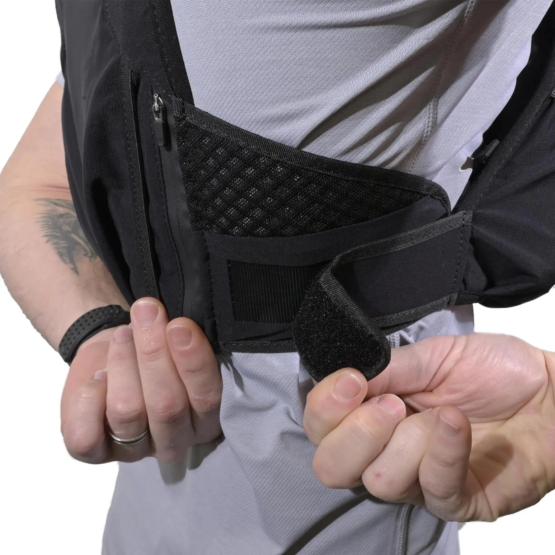 Oxsitis Gravity 10L Unisex-Trinkweste Schwarz 6/7