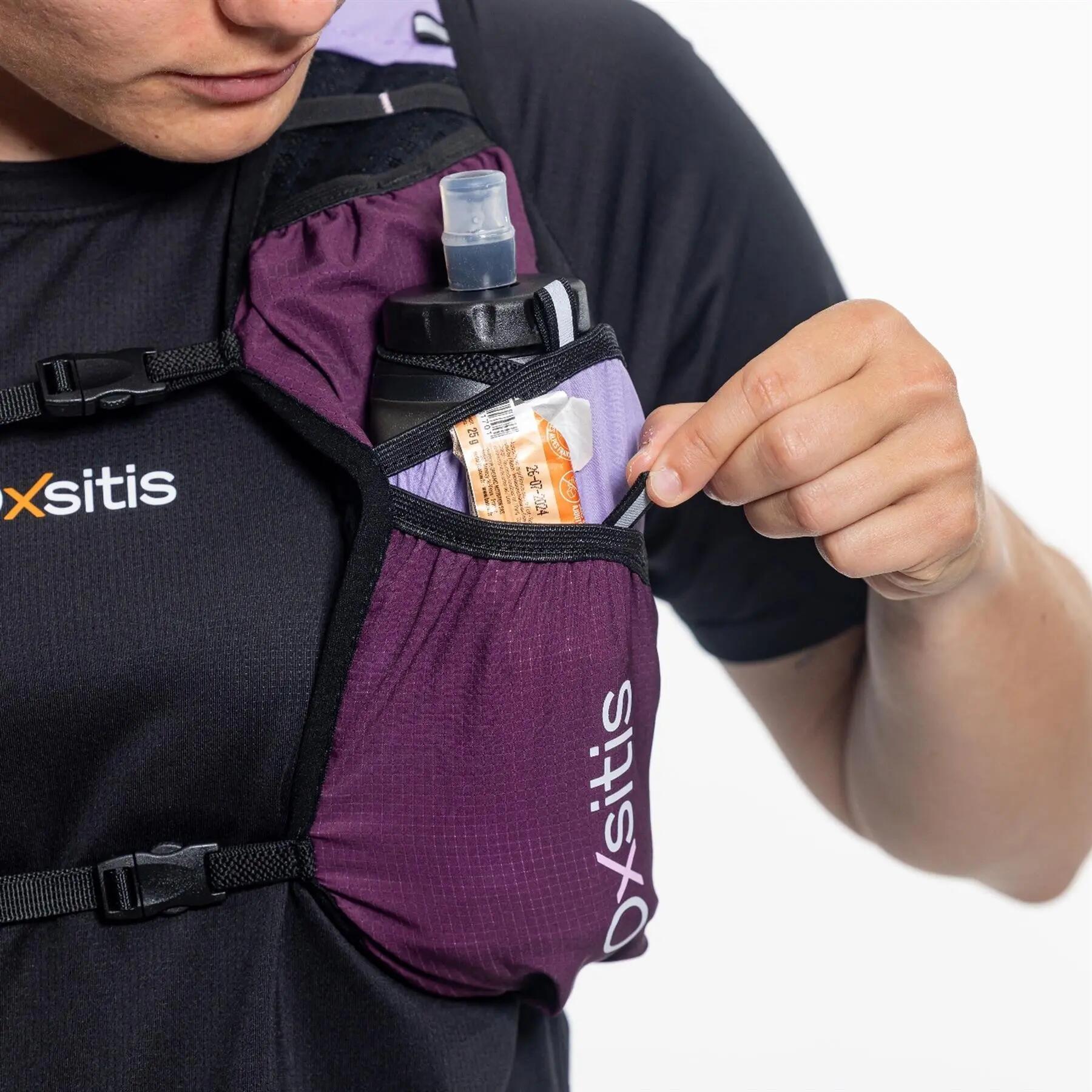 Mochila de trail Oxsitis Gravity 5 Violeta para mujer 7/7
