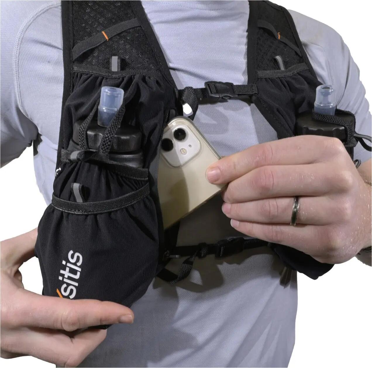 Oxsitis Gravity 10L Unisex-Trinkweste Schwarz 4/7