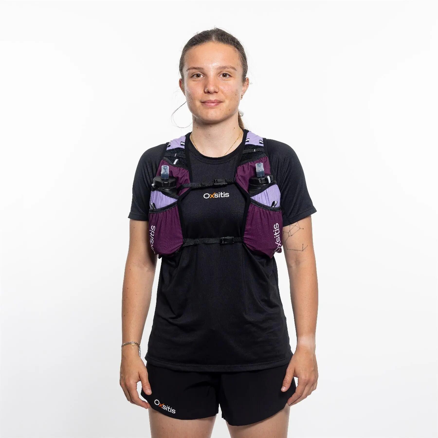Mochila de trail Oxsitis Gravity 5 Violeta para mujer 4/7