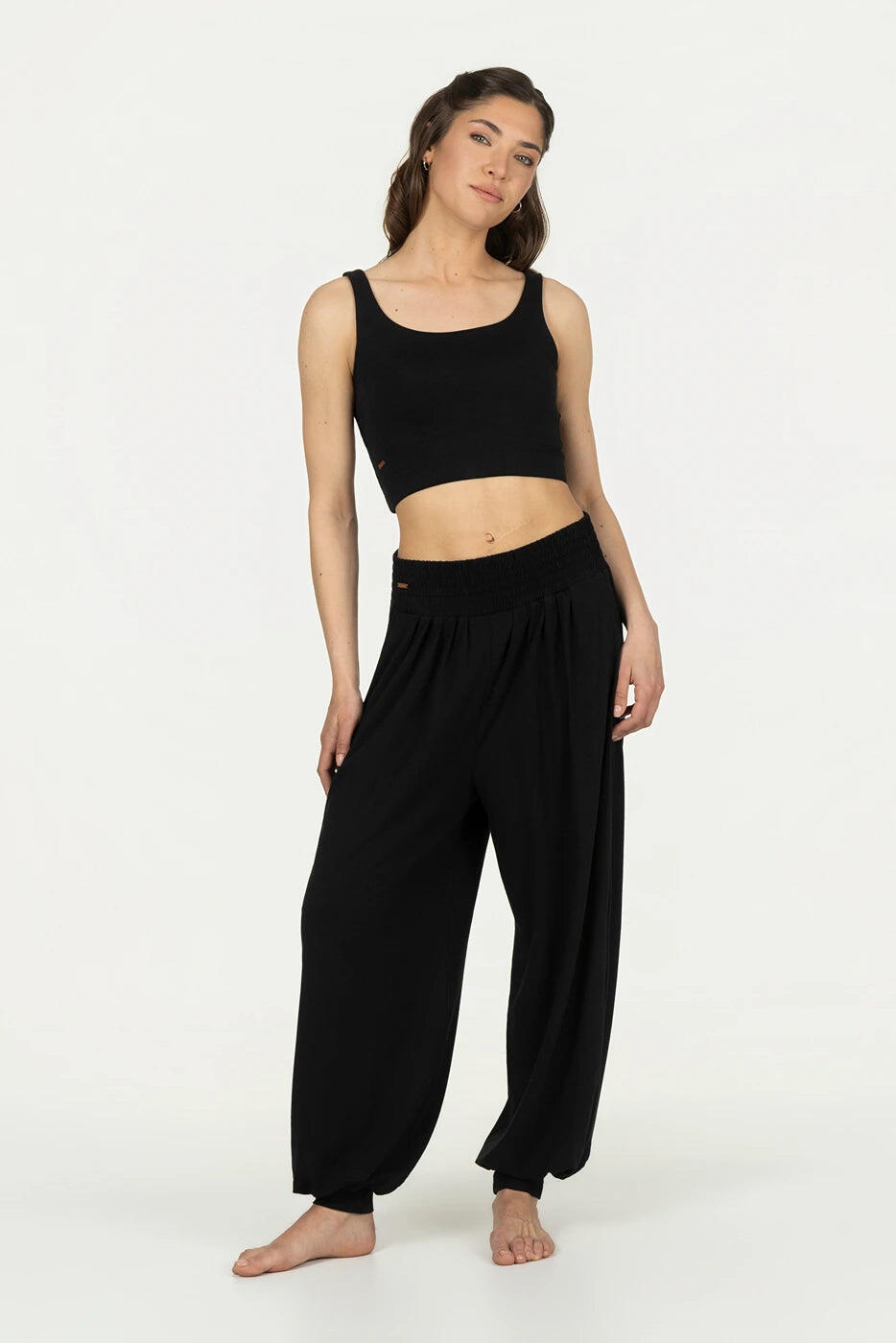 Pantalon harem tendance Jaya Summer - Noir Onyx 4/5