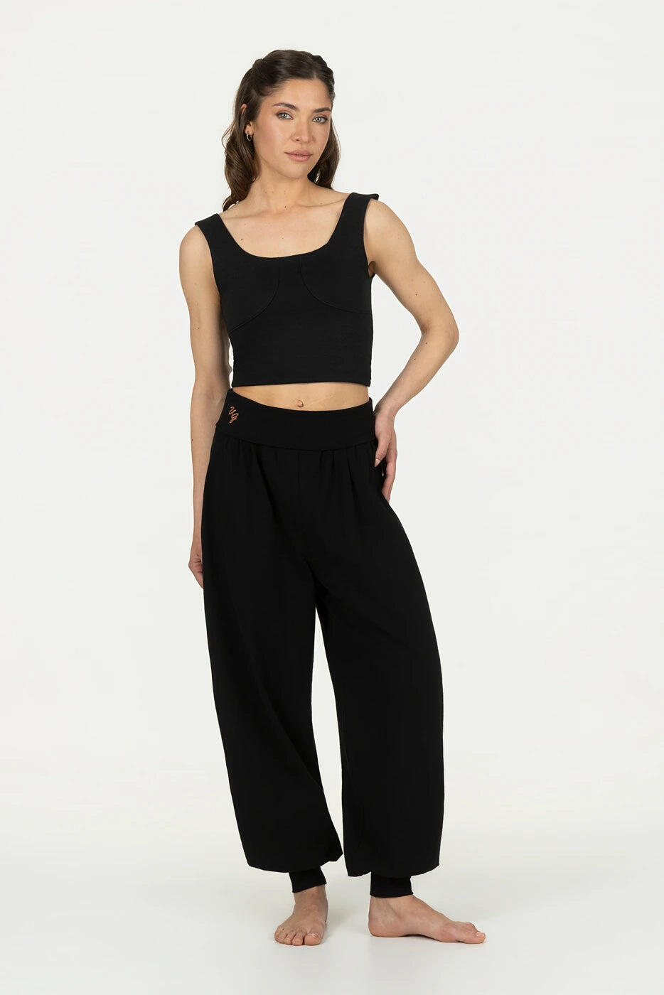 Rhea - Pantalon de Yoga et Pilates  alladin - Noir Onyx 4/5