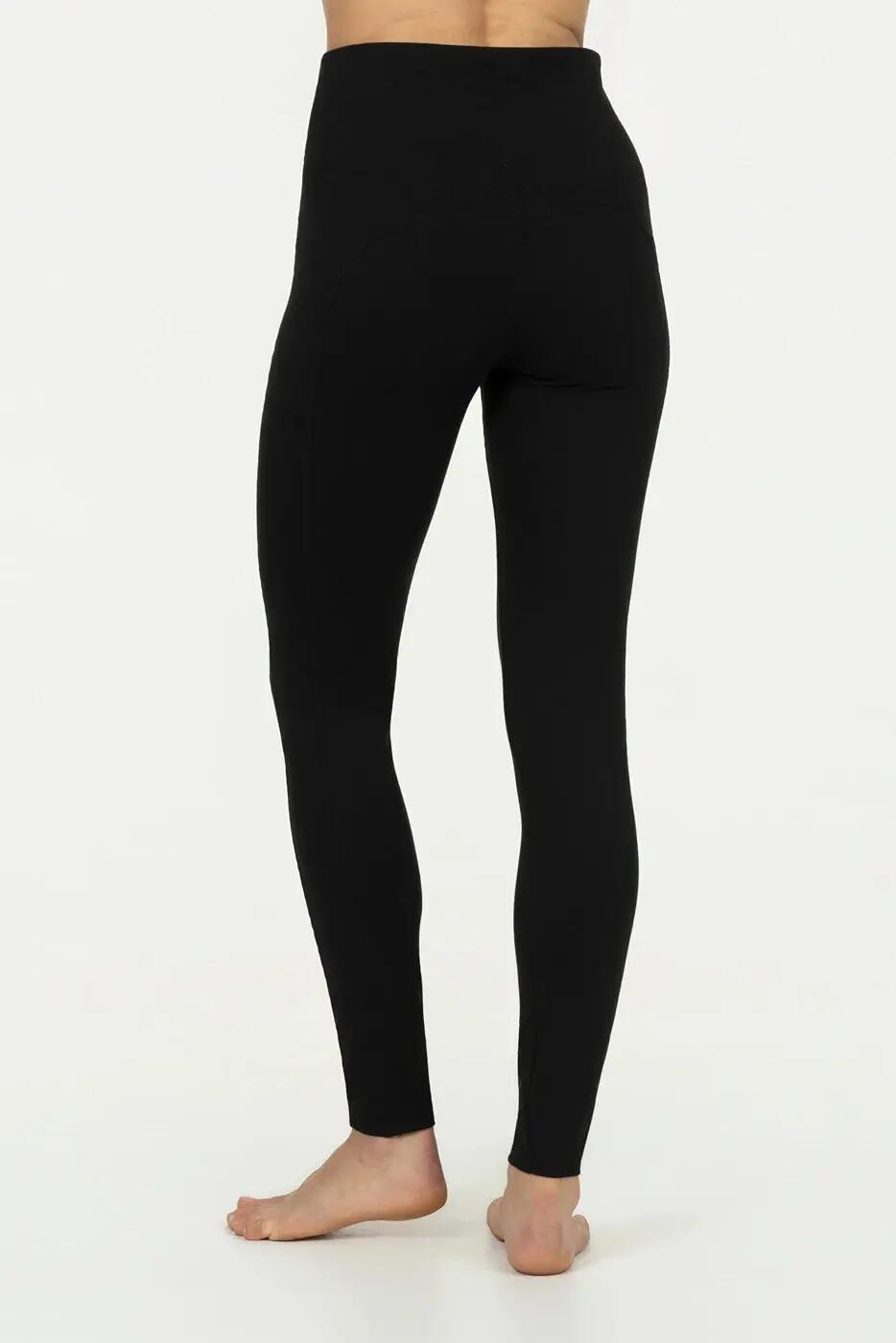 Legging de Yoga et Pilates Tara avec Poches - Noir 3/5
