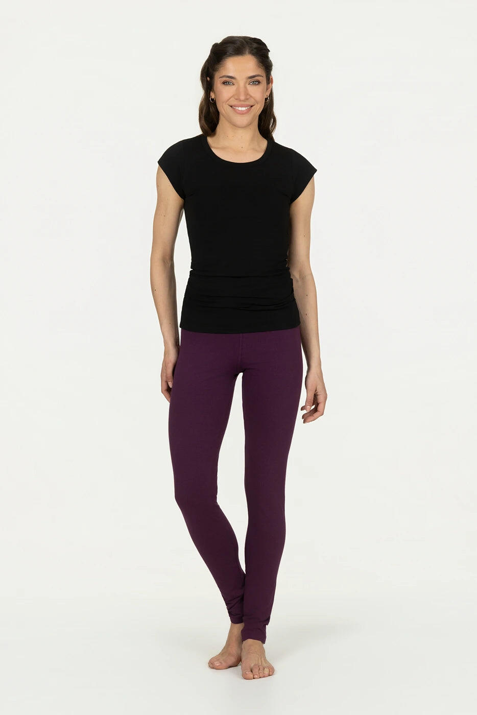 Haut de Yoga et Pilates  Zefira - Noir Onyx 4/5