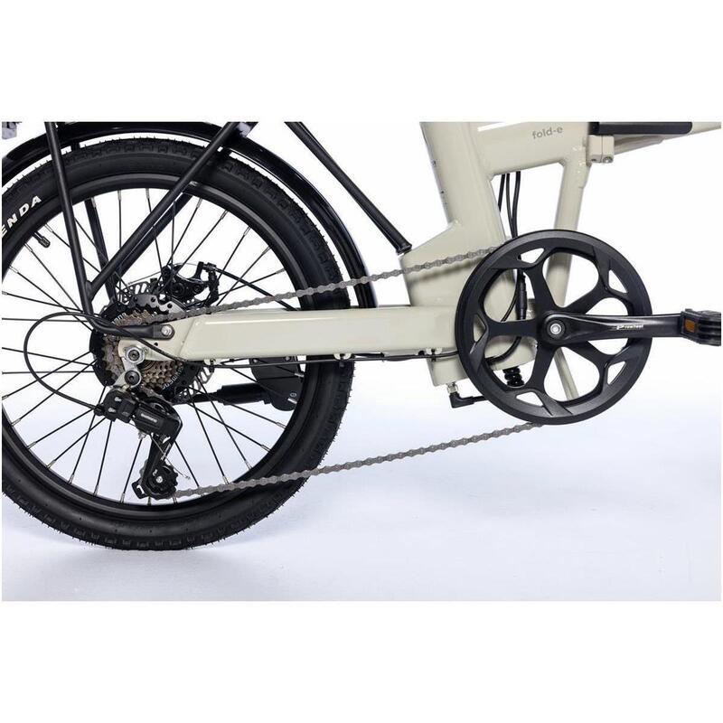 Bicicletă electrică pliabilă FOLD-e 20", autonomie de până la 60 km