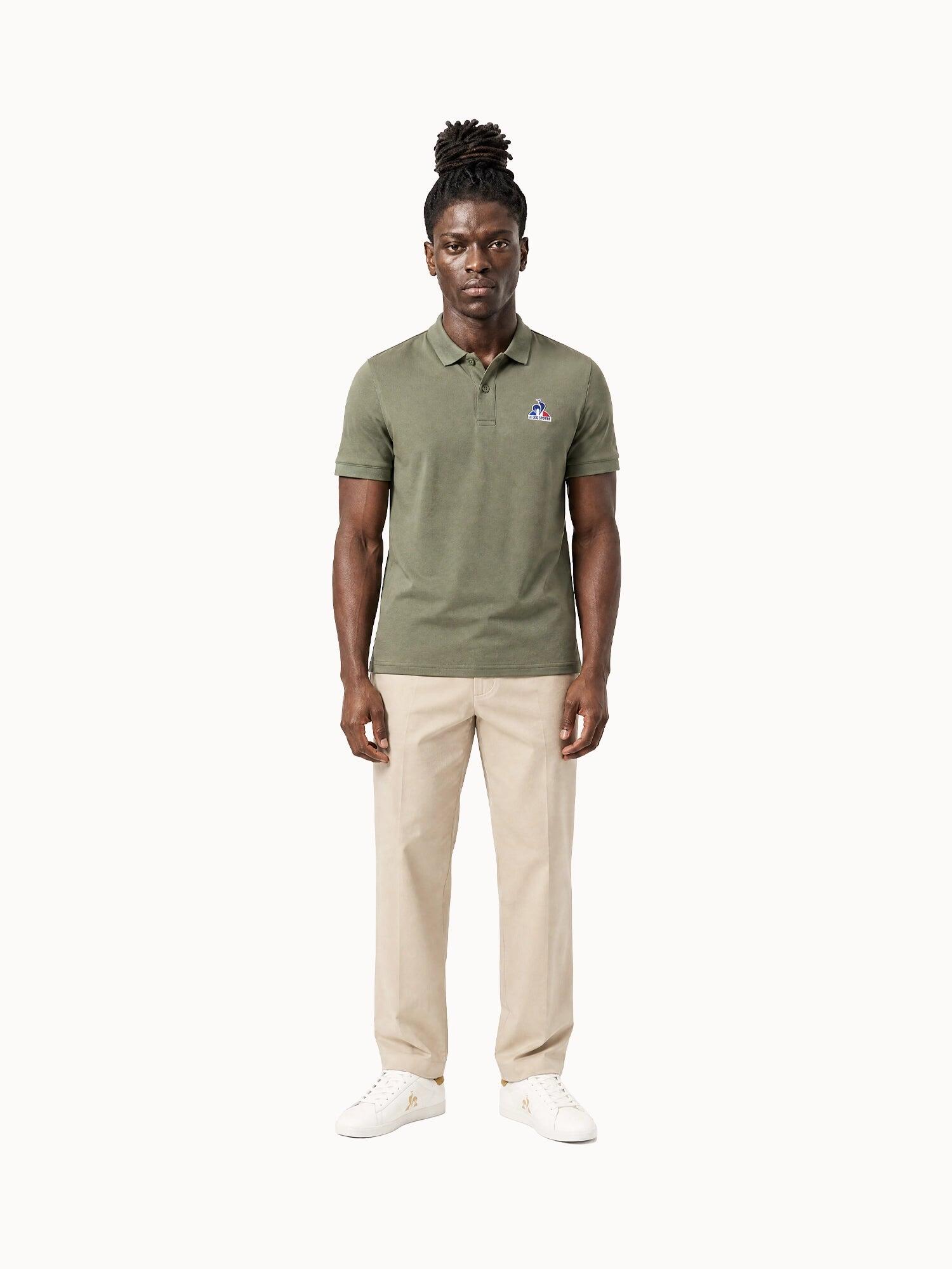 Polo Essentiel en jersey effet piqué Essentiels 5/5
