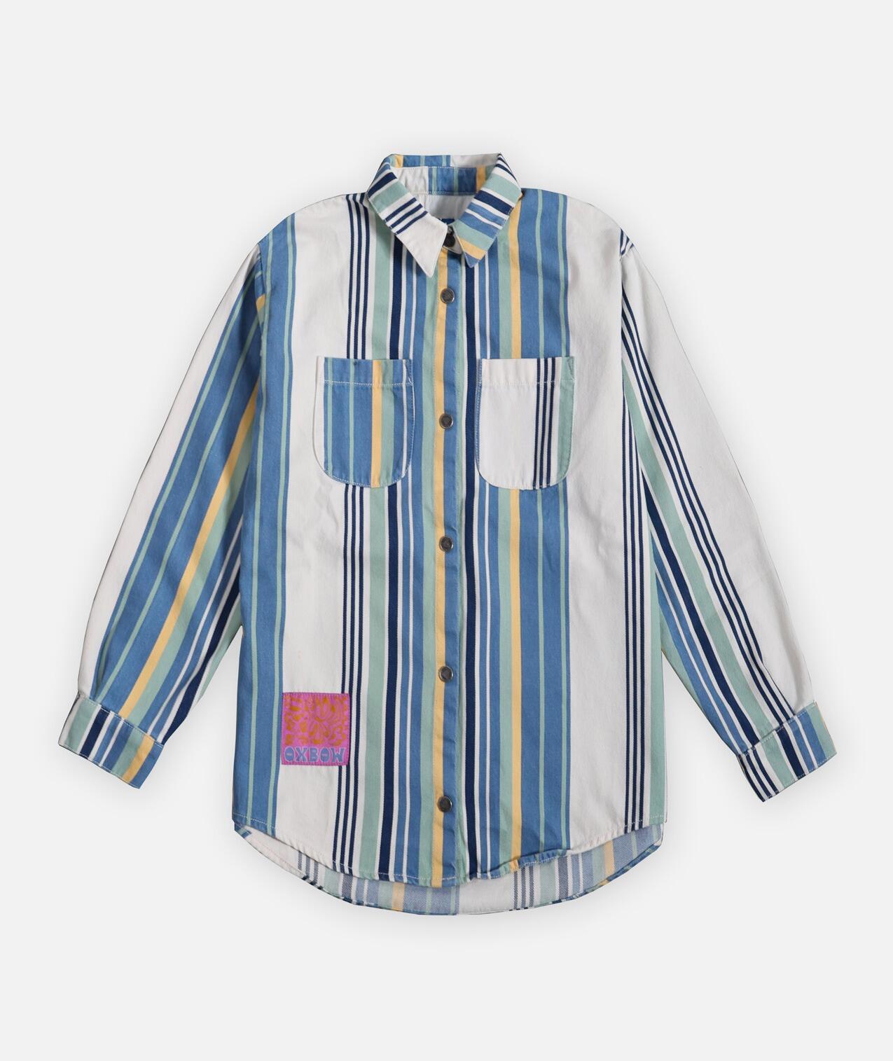 Gestreept denim overhemd STRIPE 5/5