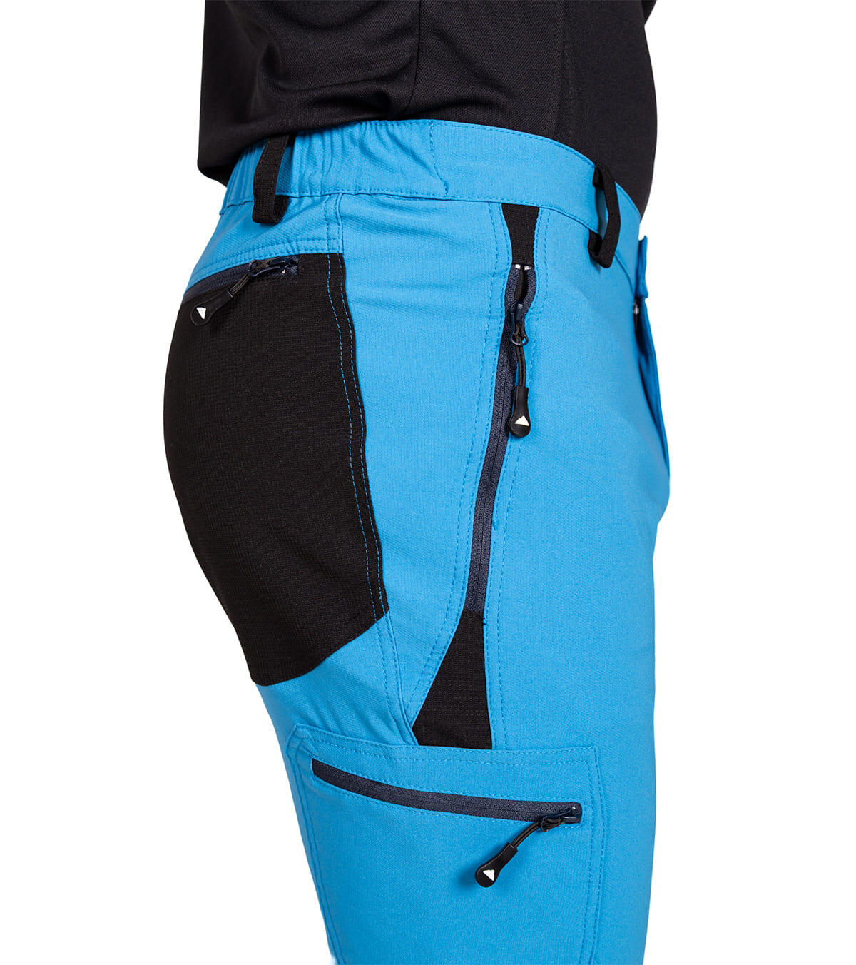 Pantalón de Montaña, Trekking y Escalada Invernal Badille Unisex Azul 2/2
