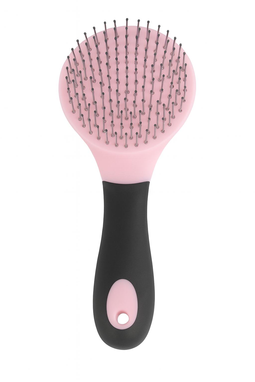 HB Staart & Manenborstel Soft Touch - Roze 3/3