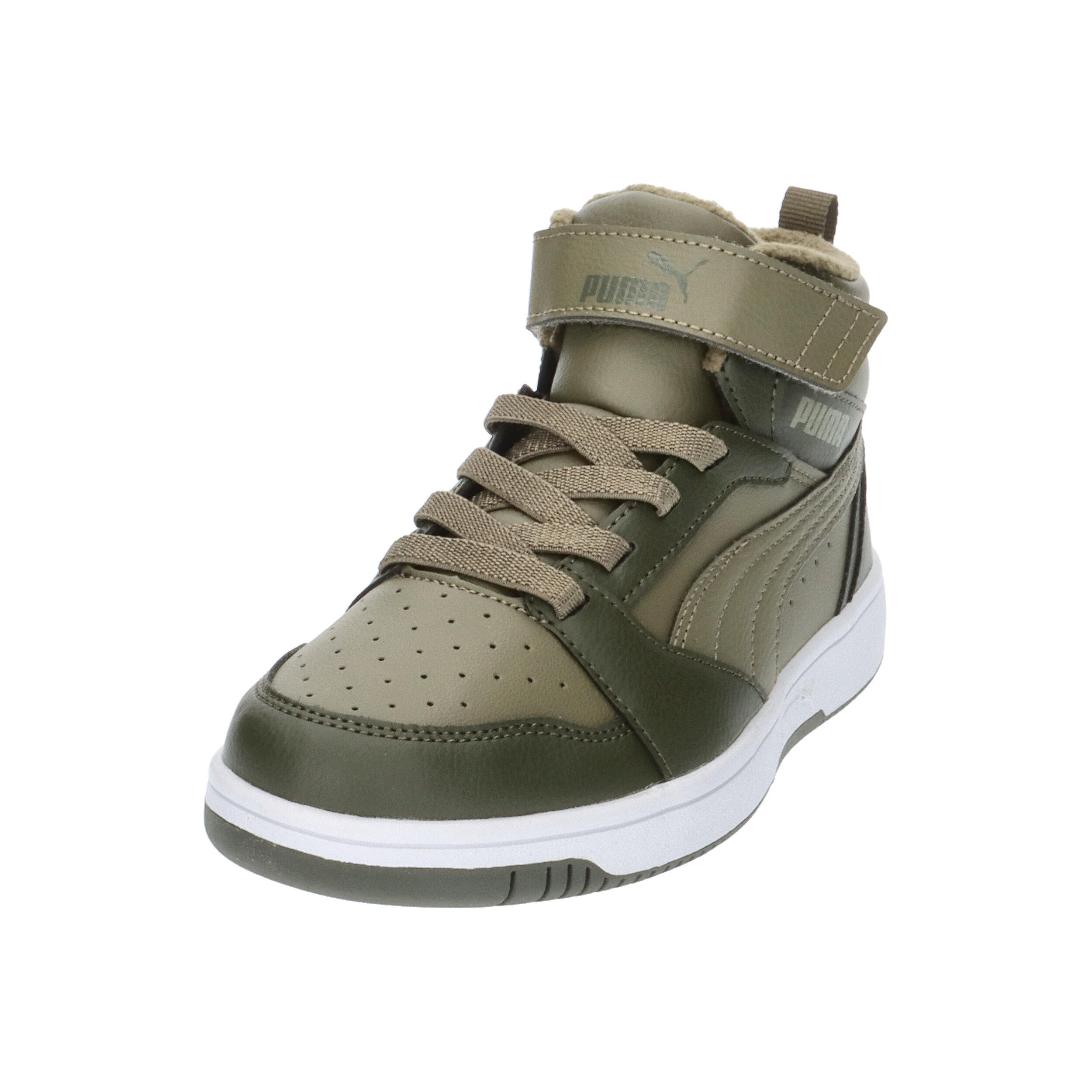 Puma Kinder Sneaker Rebound V6 Mid WTR AC+ PS 307979 4/14