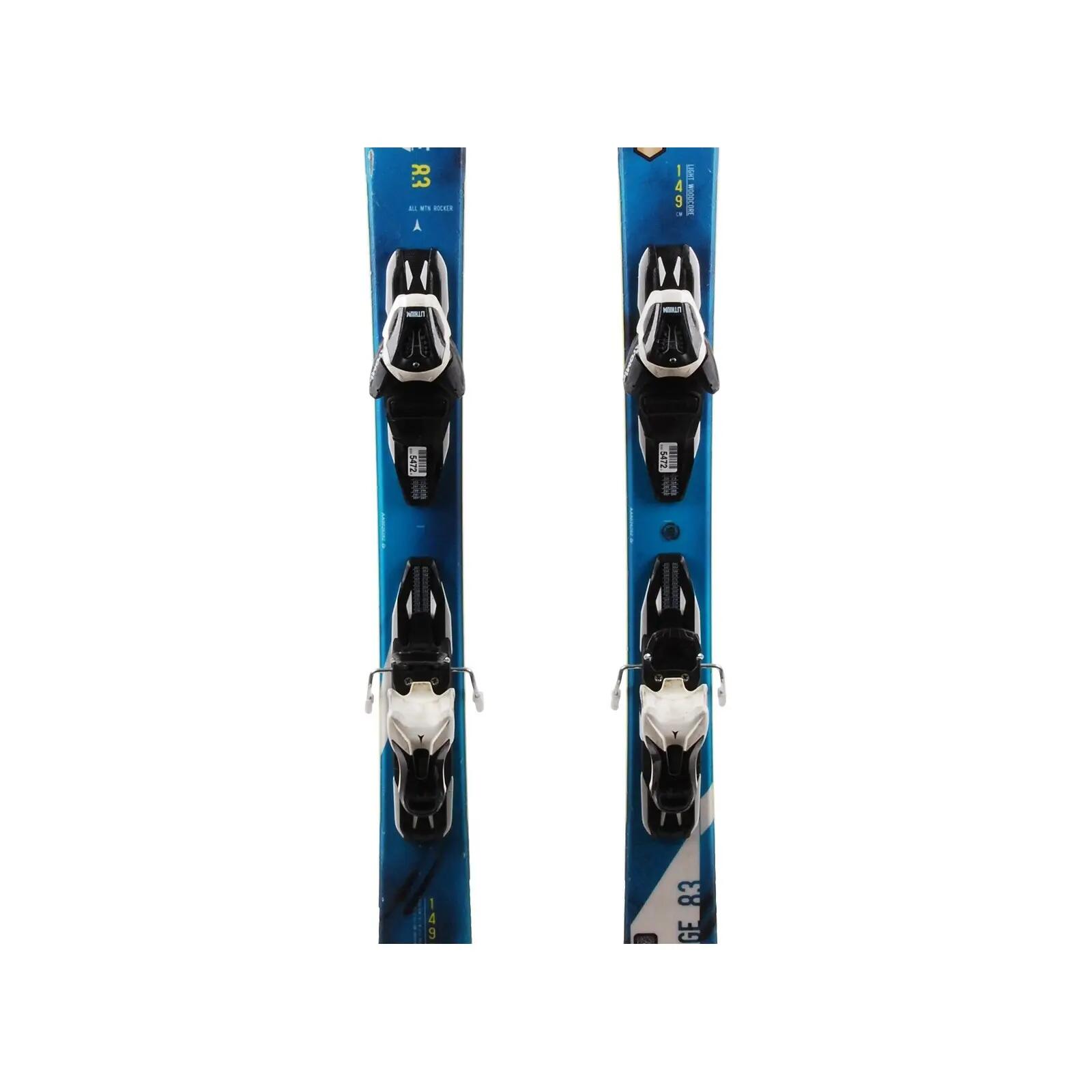 RECONDITIONNE - Ski Atomic Vantage 83r + Fixations 3/5
