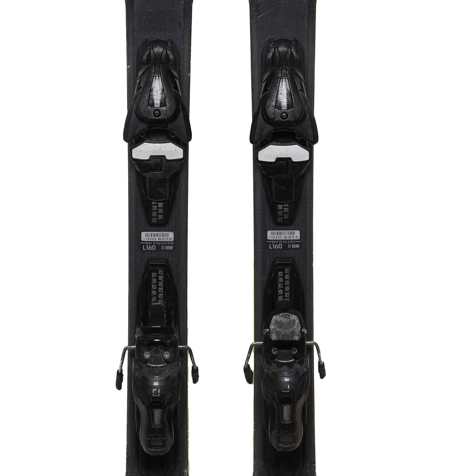 RECONDITIONNE - Ski Salomon Xdr 80 Cfr + Fixations 3/4