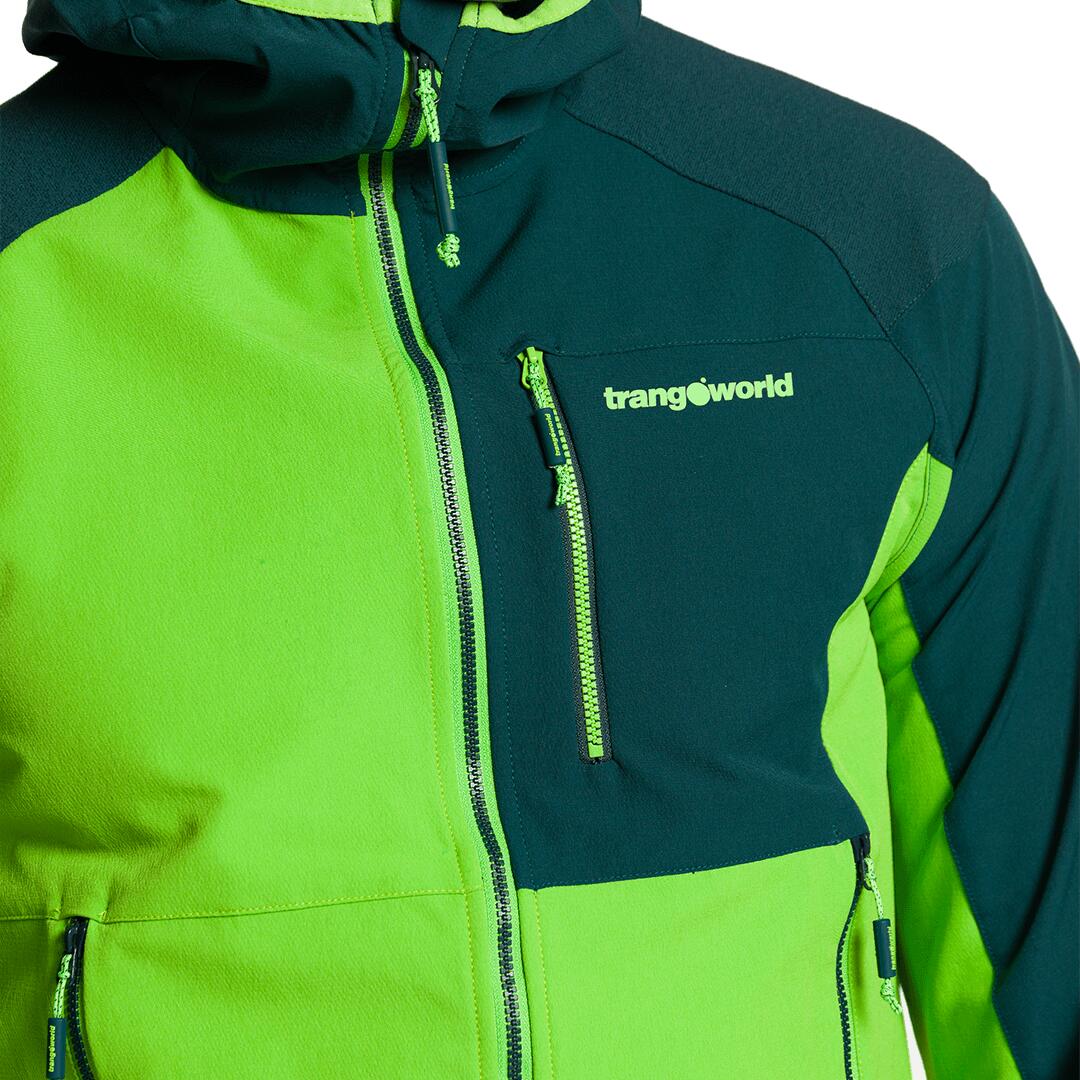 Chaqueta para Hombre Trangoworld Trx2 dura evo Verde/Verde 6/7
