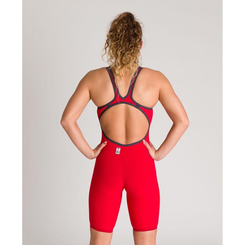 Arena Powerskin Carbon Air² Open Back Kneeskin - Red / Blue