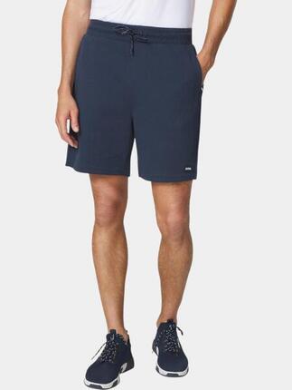 Bermuda Homme, ceinture élastique, poches, WOODYBER, bleu marine
