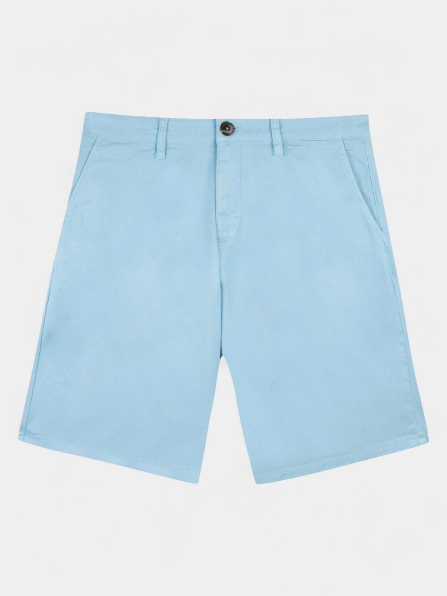 Bermuda - Homme - Ceinture droite, 2 poches - ARTURBER - Bleu 2/5