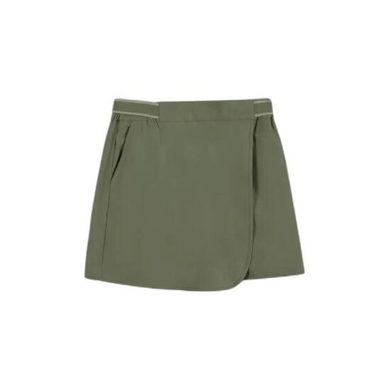Short Femme - Taille semi-élastique, poches - DARCISHO - Vert