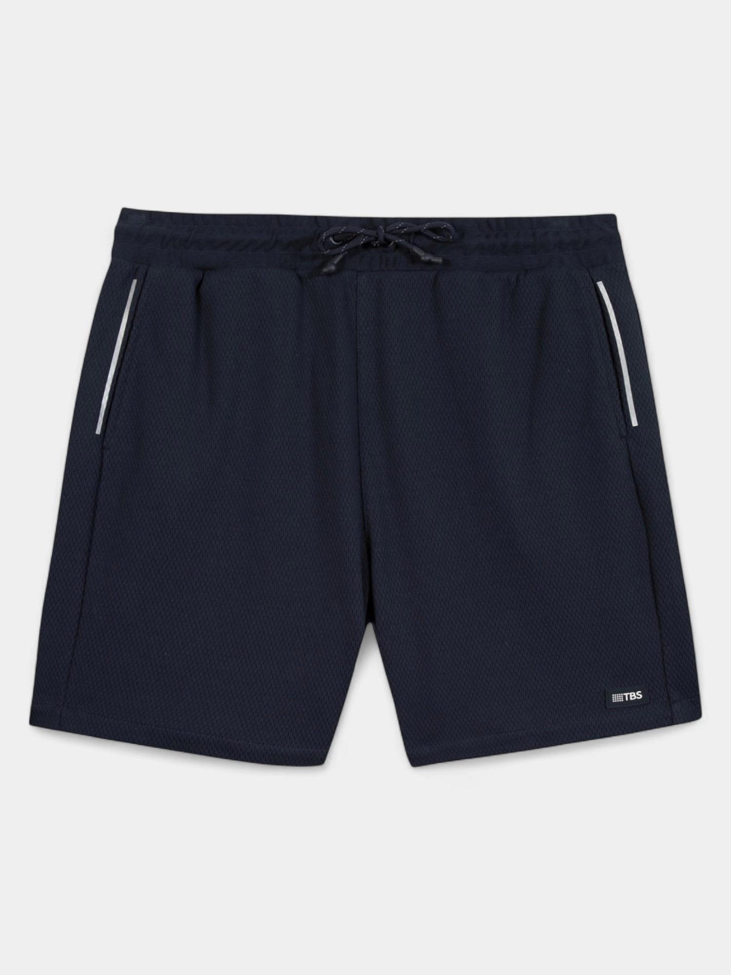 Bermuda - Homme - Taille élastique - WOODYBER - Bleu marine 3/6