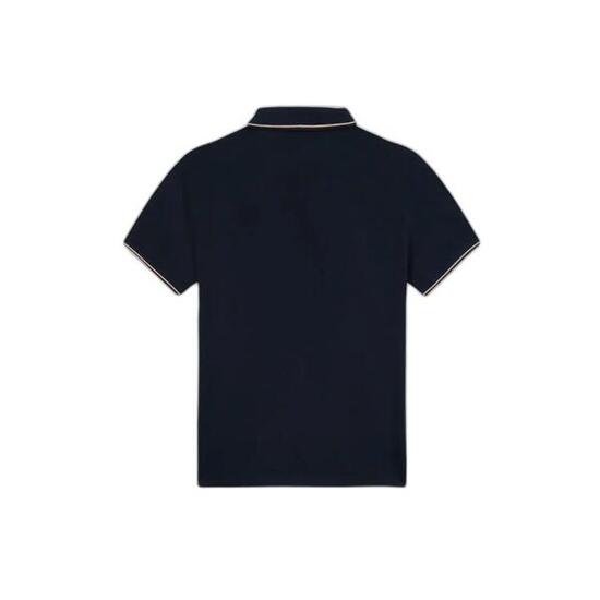 Polo manches courtes - Homme - Coupe ajustée - DARELPOL - Bleu marine