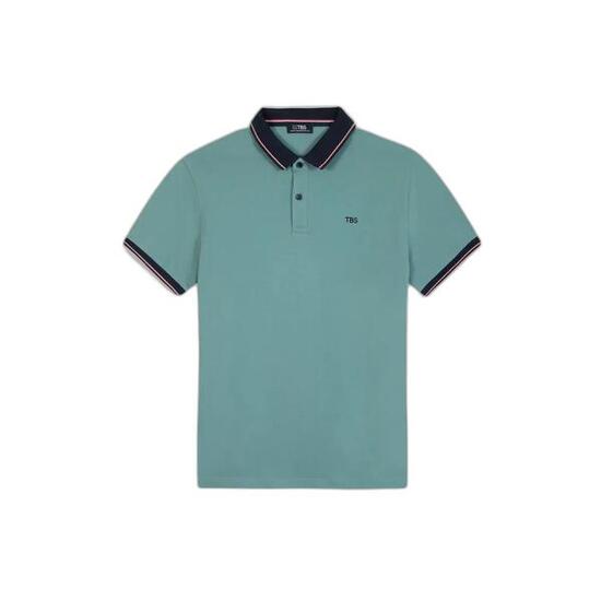 Polo manches courtes - homme - ajusté - darelpol - vert