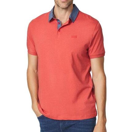 Polo manches courtes homme ARSONPOL Navy 60% coton 40% polyester
