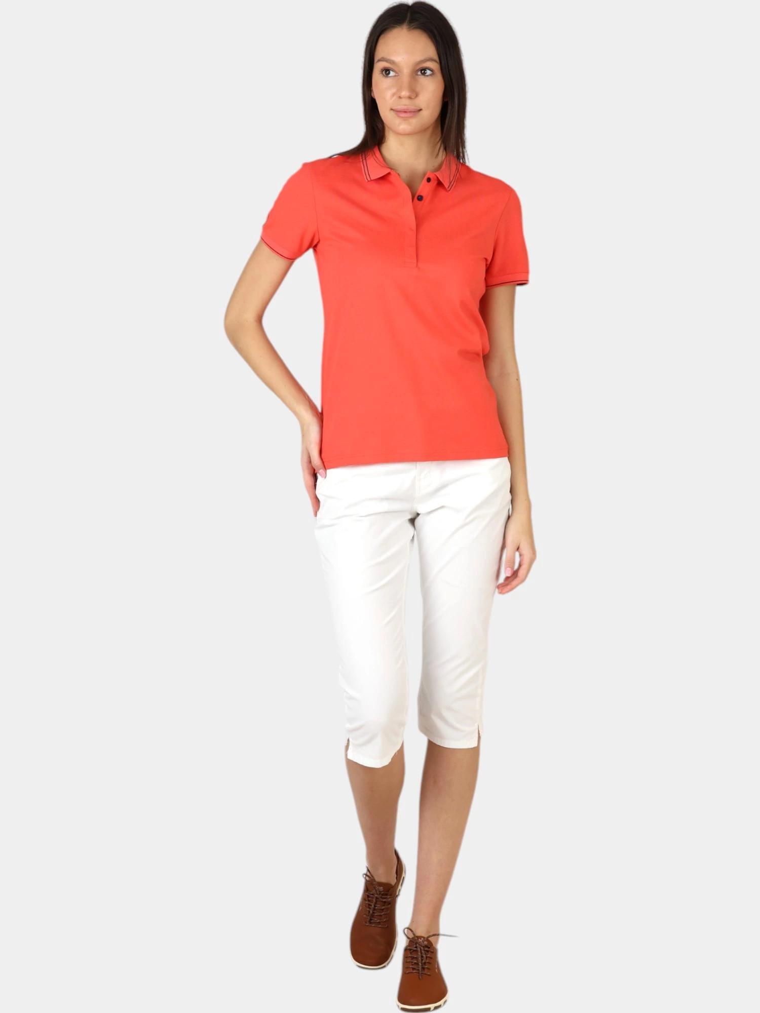 Polo - Sport - Femme - Manches courtes - IRRISPOL - Rose/rouge 5/6