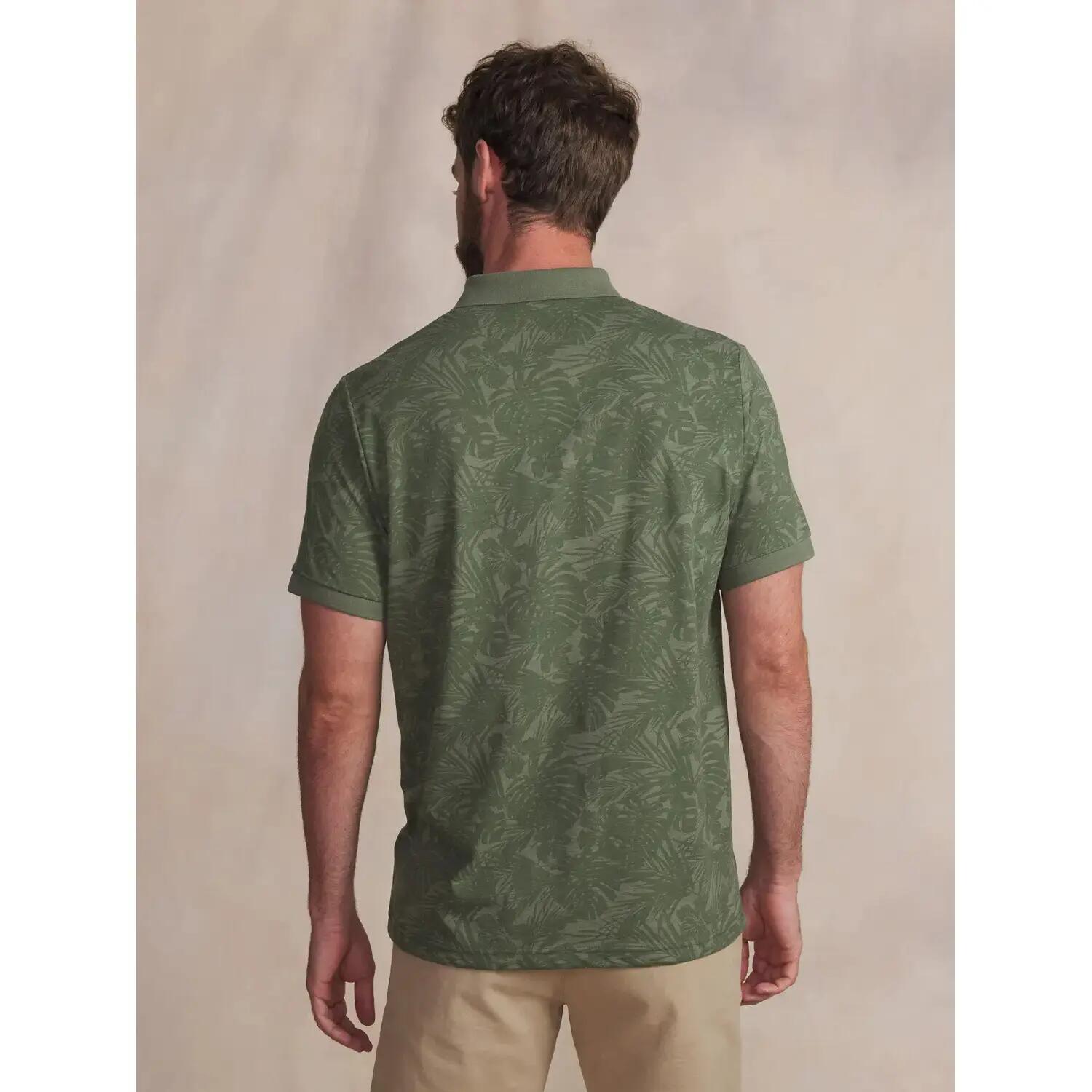 Polo Homme - Col polo, manches courtes - PACCOPOL Vert olive 5/5