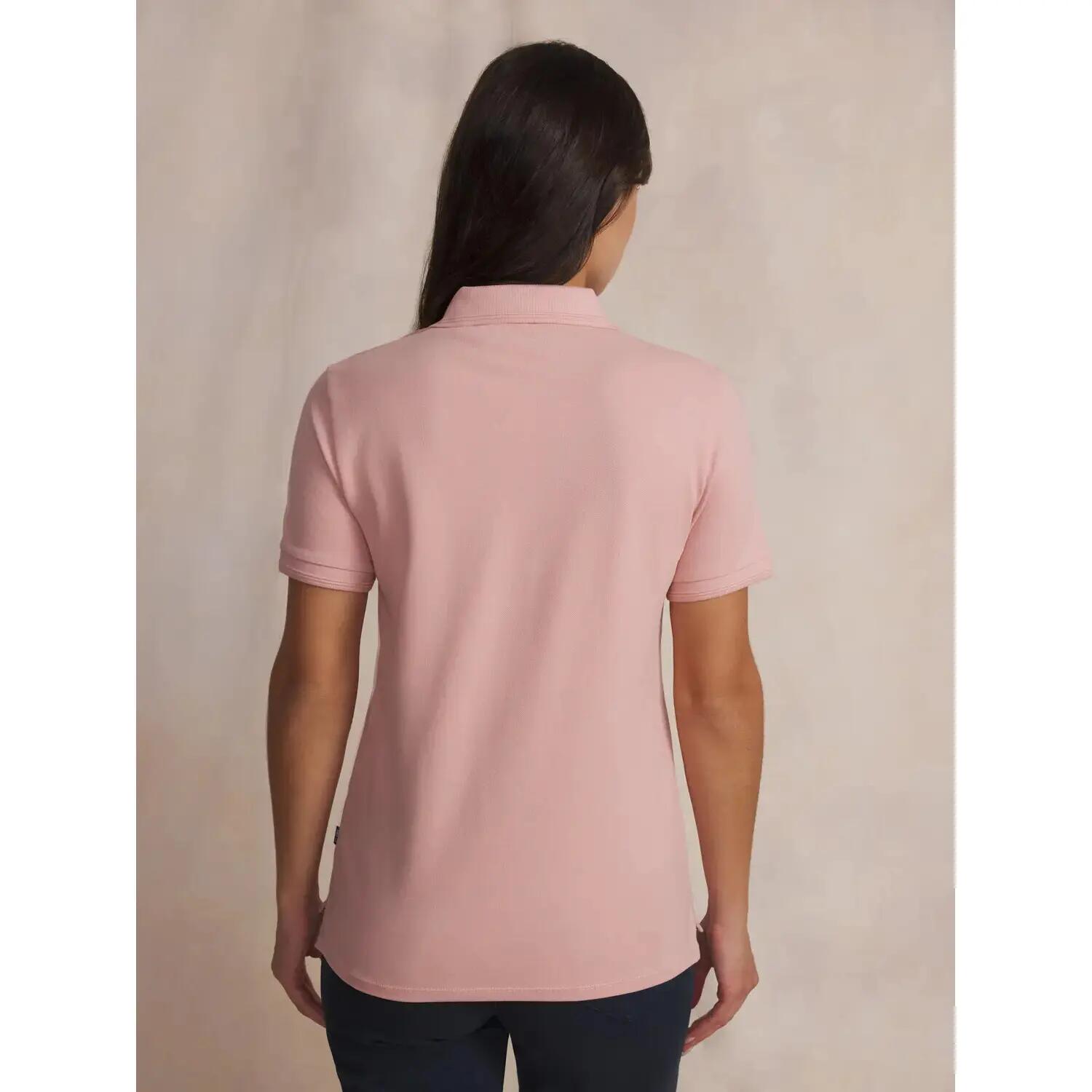 Polo - Femme - Manches courtes - LIZZIPOL - Rose/rouge 4/5