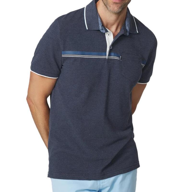 Tricou cu guler Kamalpol barbati