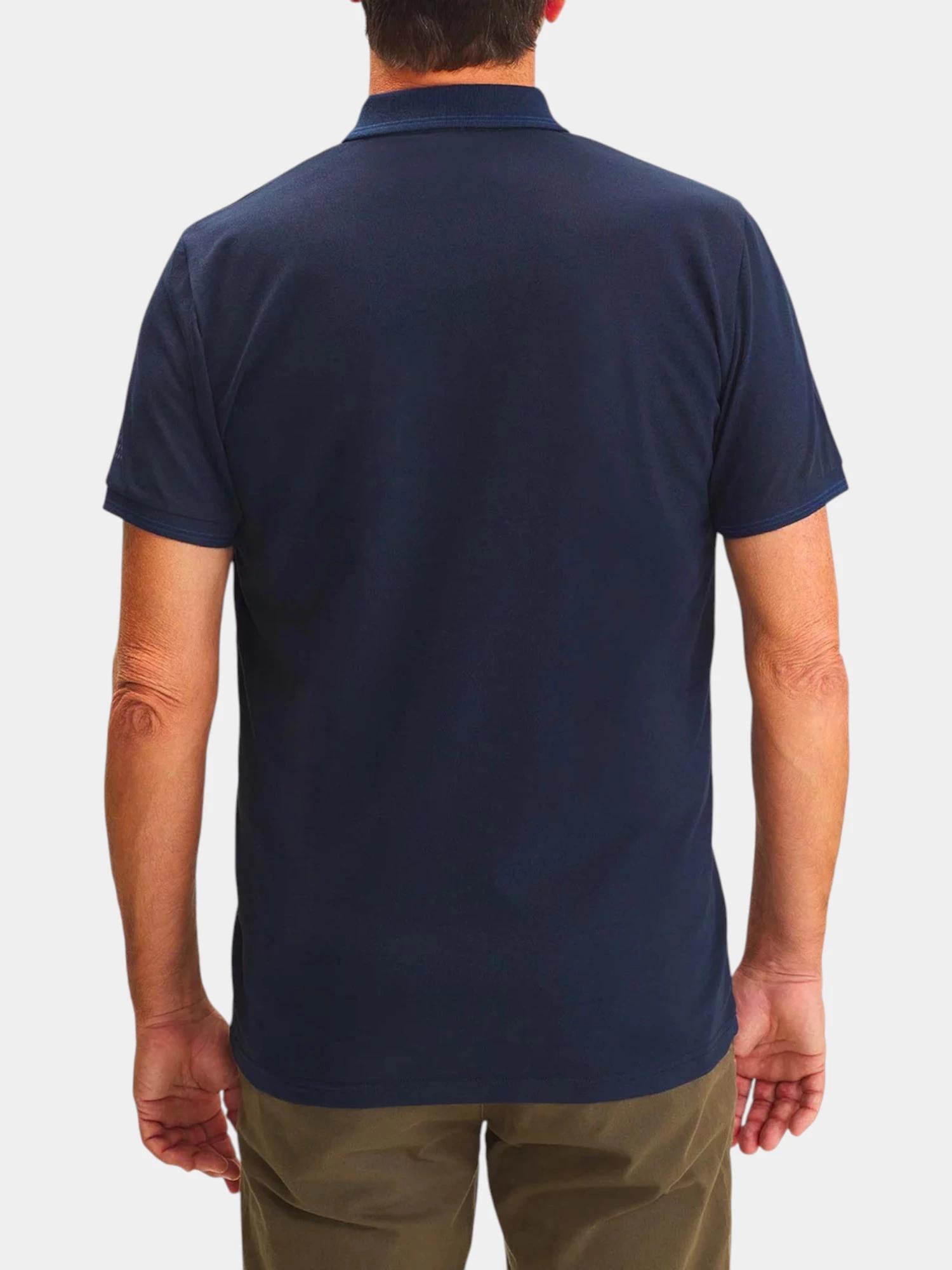 Polo - Homme - Ajusté, manches courtes - ATTONPOL - Bleu marine 2/6