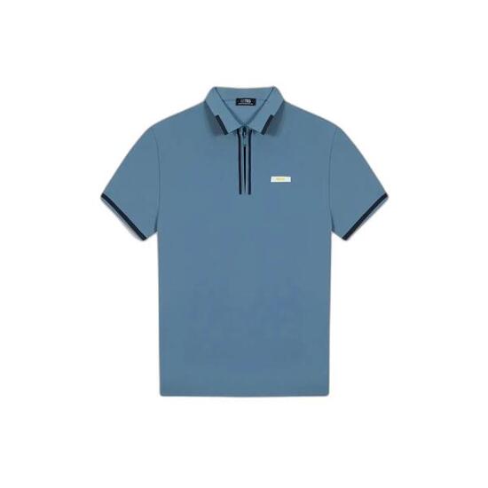 Polo - Sportswear - Homme - Manches courtes, ajusté - WAYATPOL - Bleu