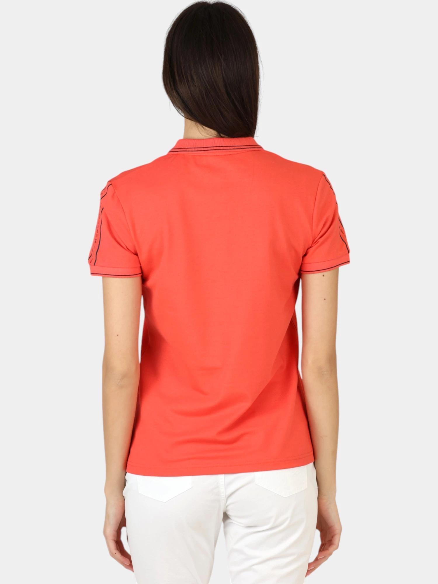 Polo manches courtes - sport - femme - irisspol - rose/rouge 3/6