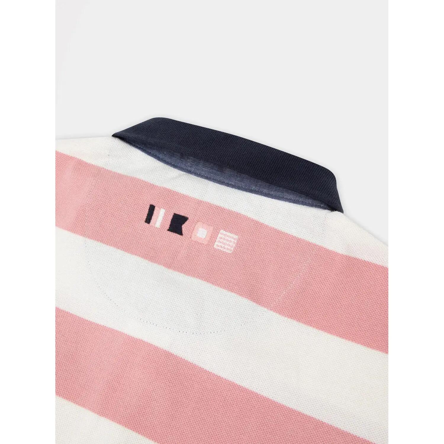 Polo - homme - manches courtes - govanpol - rose/rouge 5/5