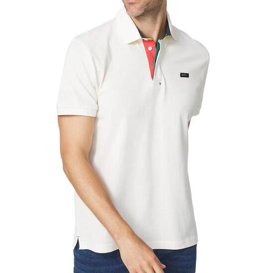 Polo - Homme - Manches courtes - CLIDEPOL - Blanc/Ecru
