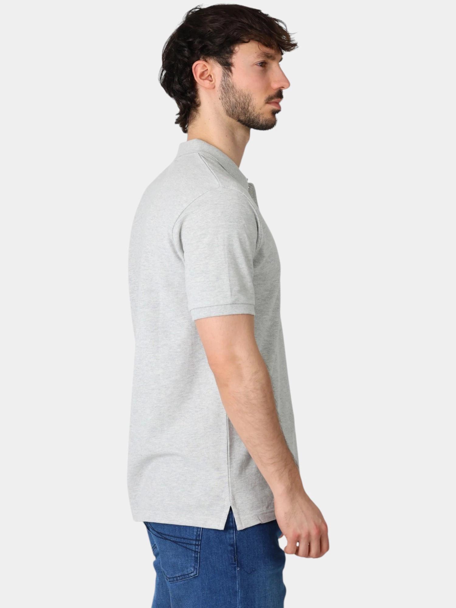 Polo manches courtes - Sport - Homme - Coupe ajustée - LICIOPOL - Gris 2/5