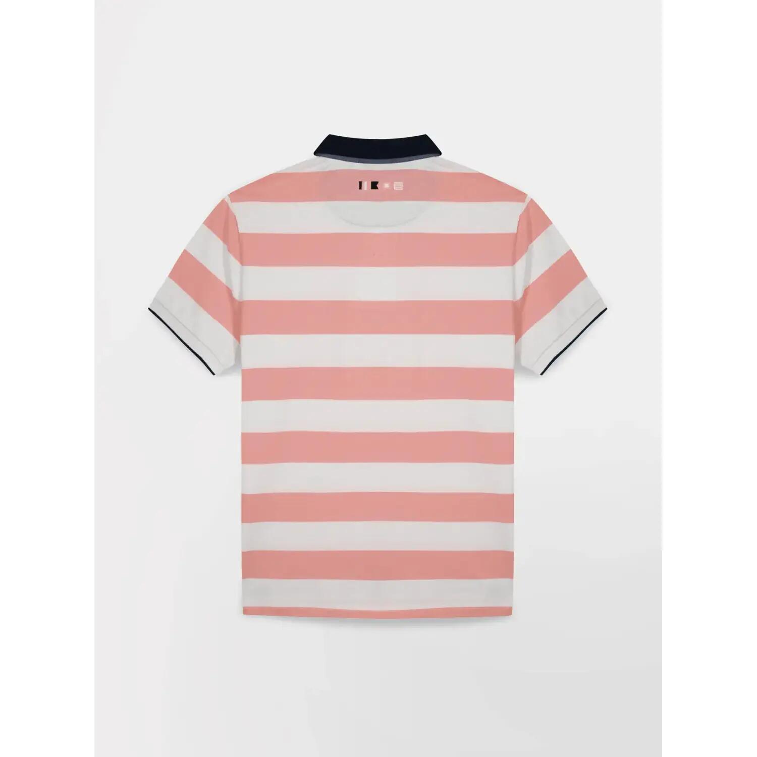 Polo - homme - manches courtes - govanpol - rose/rouge 3/5