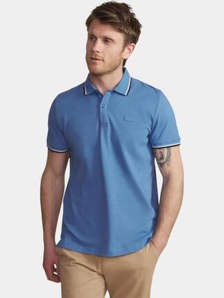 Polo manches courtes homme YVANEPOL blanc - coupe ajustée