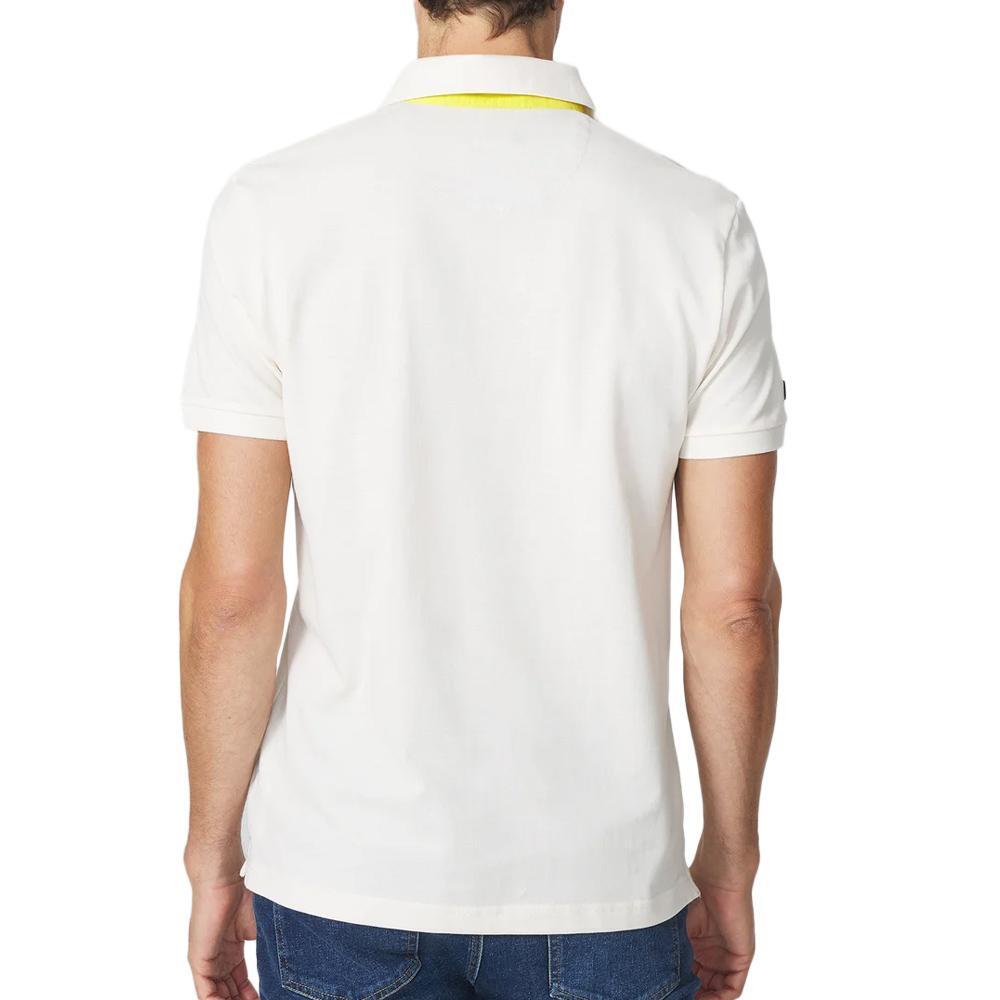 Polo - Homme - Coupe ajustée - CLIDEPOL - Blanc/écru 2/5
