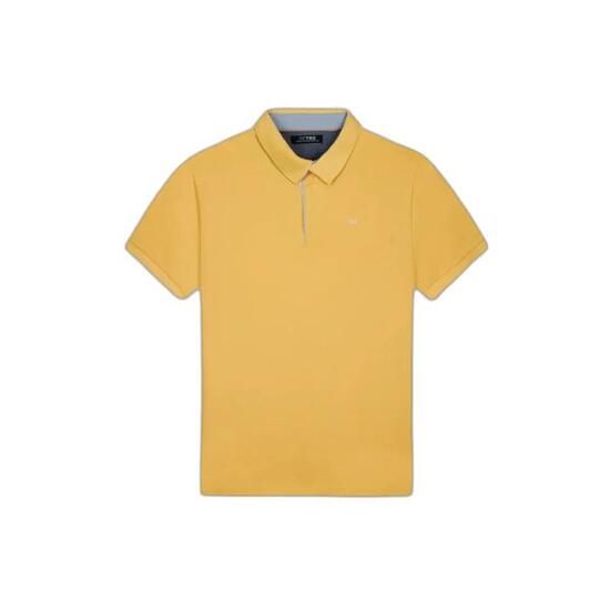Polo manches courtes - sport - hommes - coupe ajustée - CLIDEPOL - jaune/orange