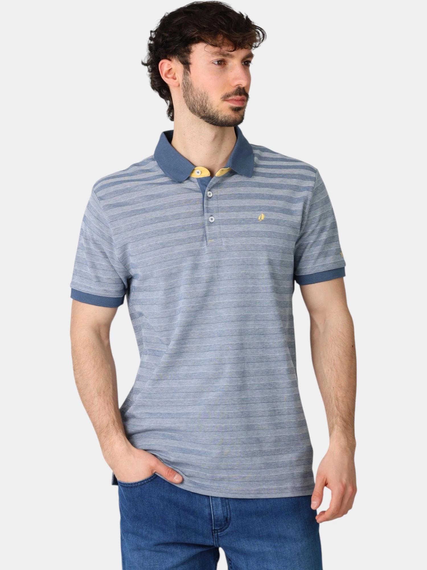 Tricou cu guler Sammipol barbati