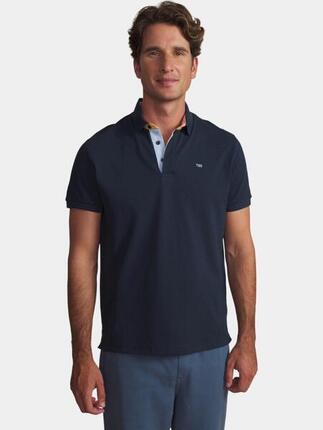 Polo manches courtes Homme CLIDEPOL - Navy, 100% coton