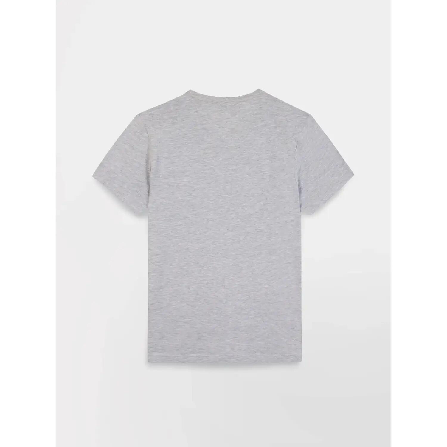 T-shirt - Homme - Col rond, manches courtes - KERANTEE - Gris 4/5