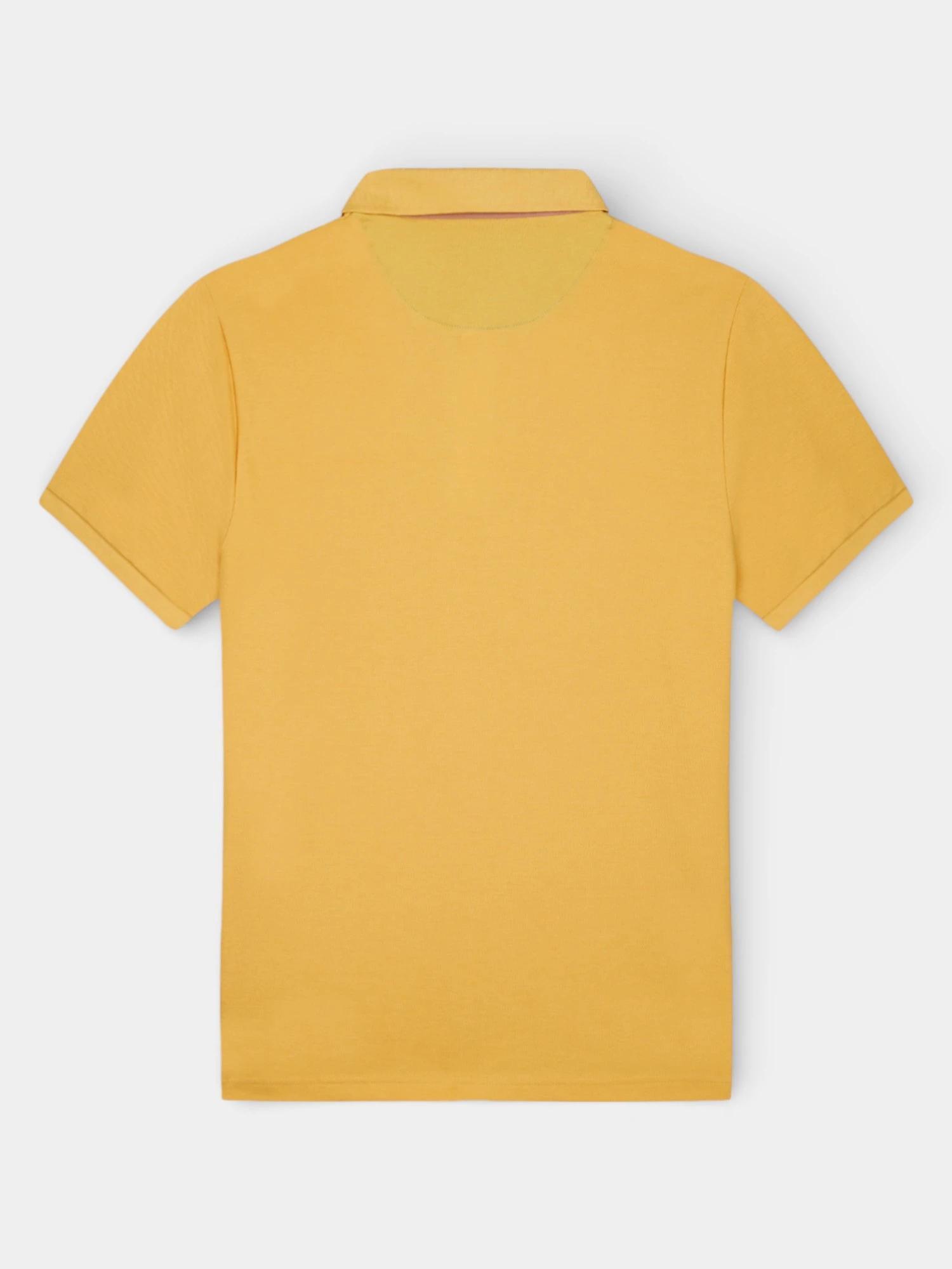 Polo - Homme - Col polo, manches courtes - CLIDEPOL - Jaune 4/6