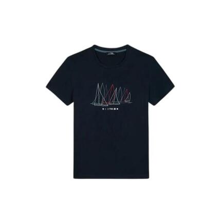 T-shirt - Homme - Manches courtes col rond - FREDITEE - Blanc