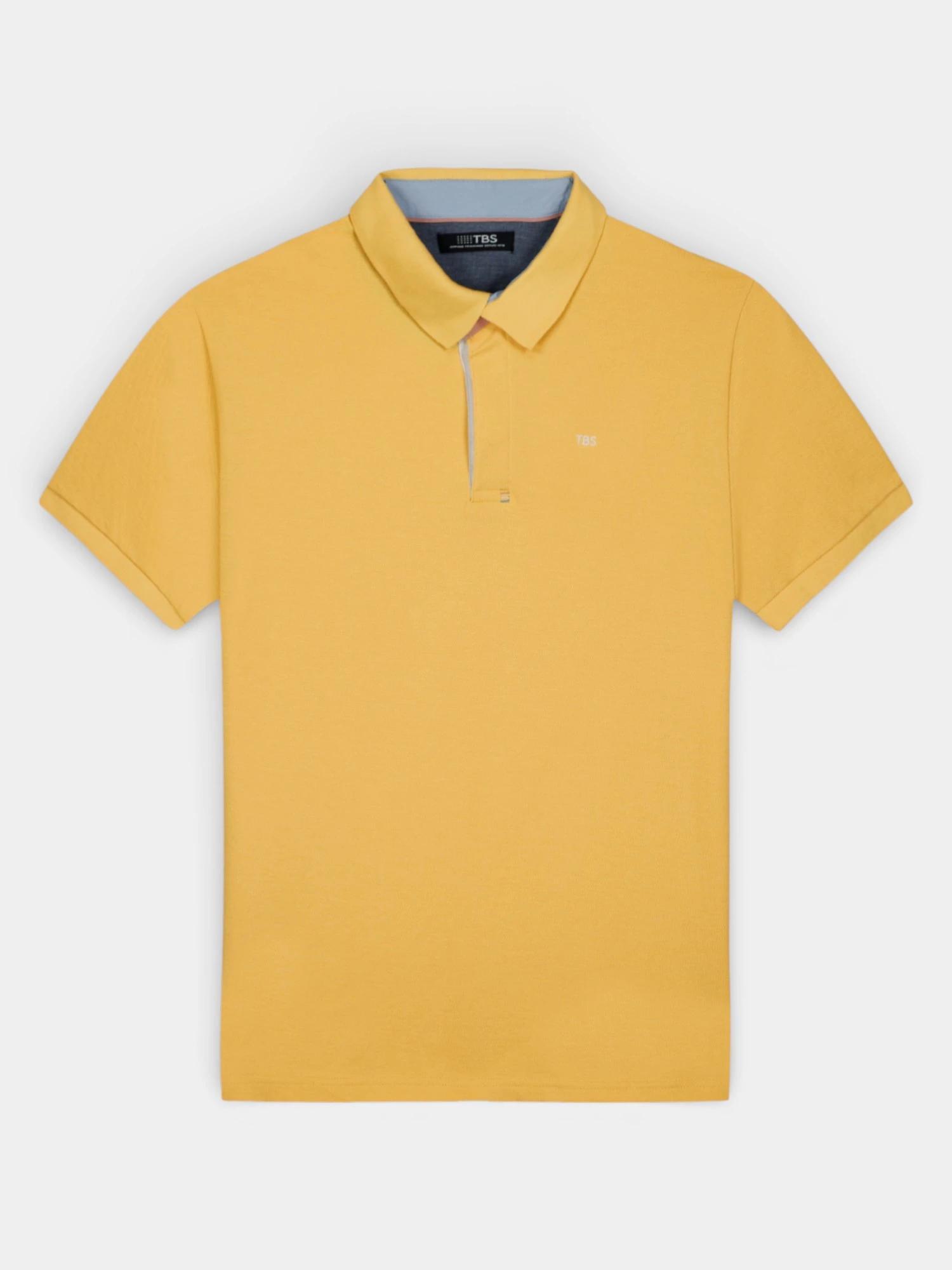 Polo - Homme - Col polo, manches courtes - CLIDEPOL - Jaune 3/6