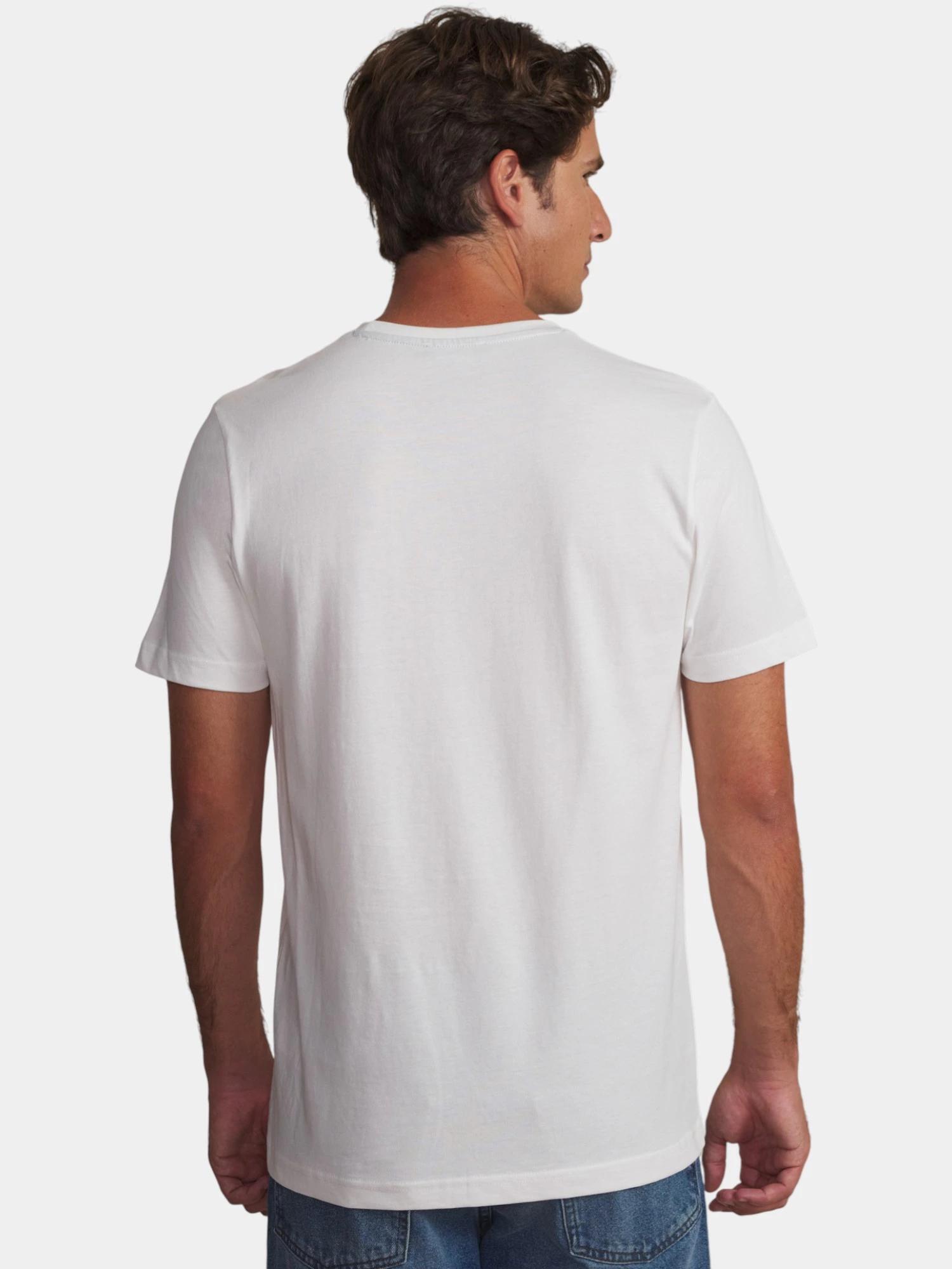 T-shirt - Homme - FREDITEE - Blanc/Ecru 2/5