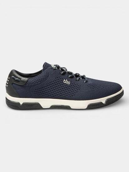 Tennis toile - sport - Homme - Fermeture lacets - GUEKNIT Bleu