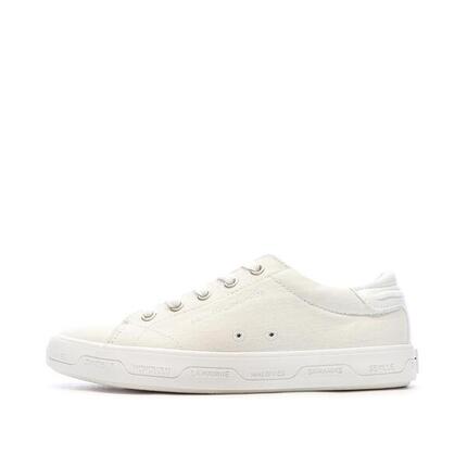 Tennis - Sport - Femme - Toile, lacets, talon 25 mm - LANZARA - Bleu
