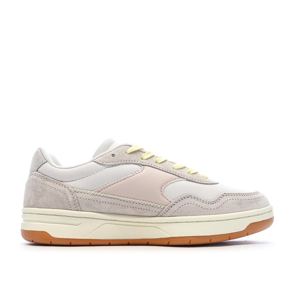 Baskets - Sport - Femme - Confort, lacets - ALMERIA - Rose/Rouge 2/7
